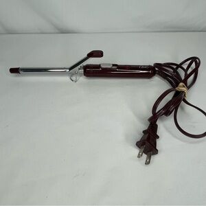 Vintage Norelco Chic 3/8" Skinny Chrome Curling Iron. Model CCI6. Tight Curls
